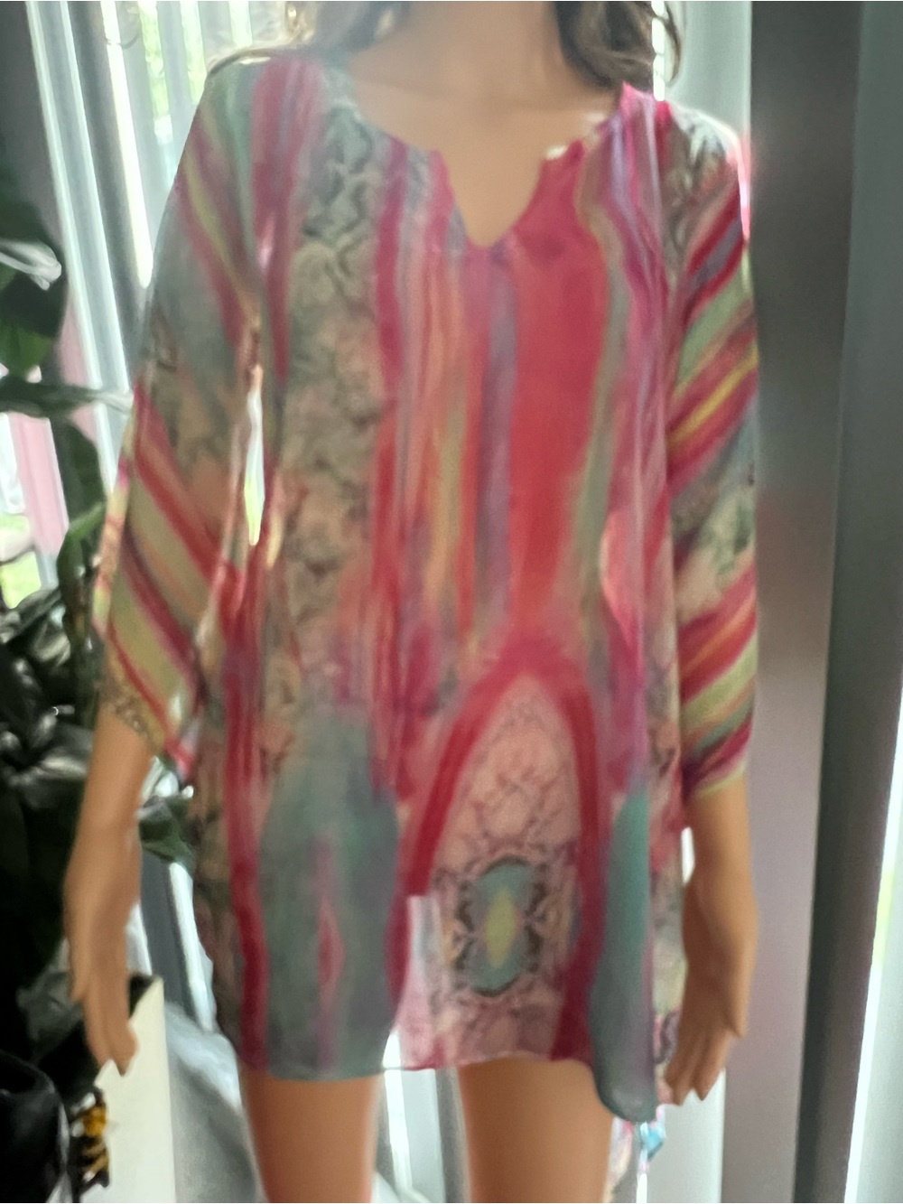 Multicolor V-Neck Blouse
Sienna Rose